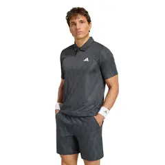 ADIDAS - Polera con Cuello Graphic Club Tennis Climacool