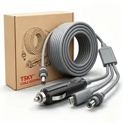 TSKY CHILE SHOPPING - Adaptador Auto 3 en 1 Compatible con Starlink Mini 2M Cable Dc Alimentacion Camping Motorhome Viaje