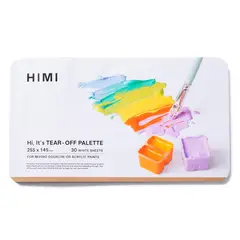 HIMI - Paleta Papel Desechable 25,5 x 14,5cm 30h de Escritorio