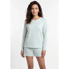 KAYSER - Pijama Corto Algodón Mujer 70.1136M-VER