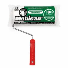 MOHICAN - Rodillo Para Pintar 100% Lana 18 Cm Pelo Medio
