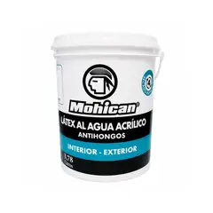 MOHICAN - Latex Acrilico Blanco Antihongos 1 Galon