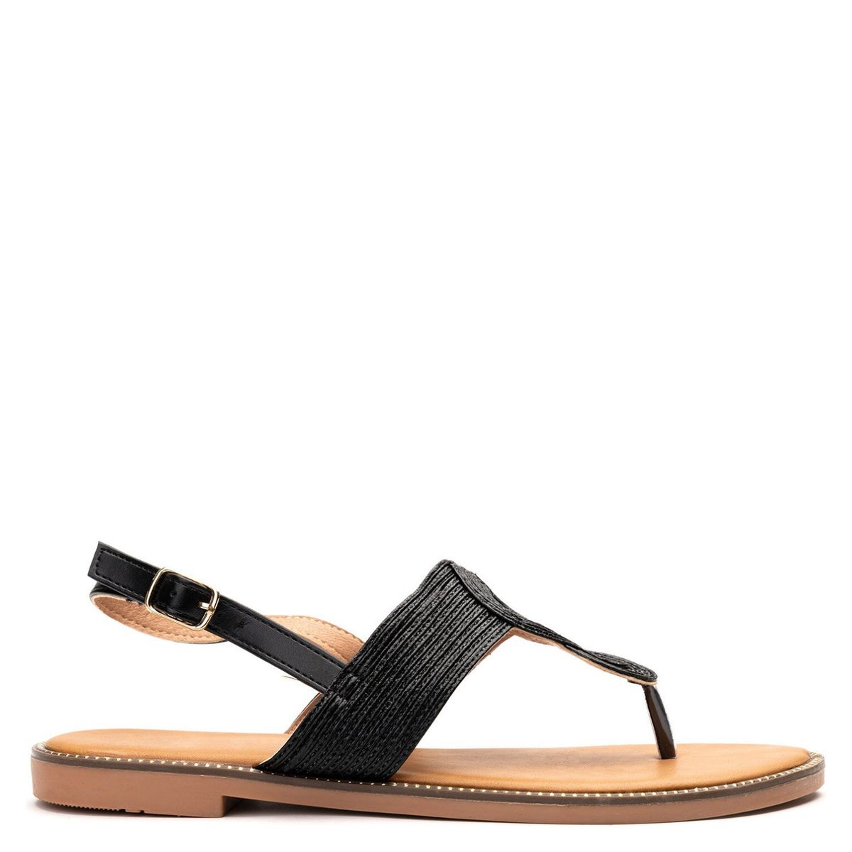 CHANCLETA - Sandalia Mujer Gala Negro