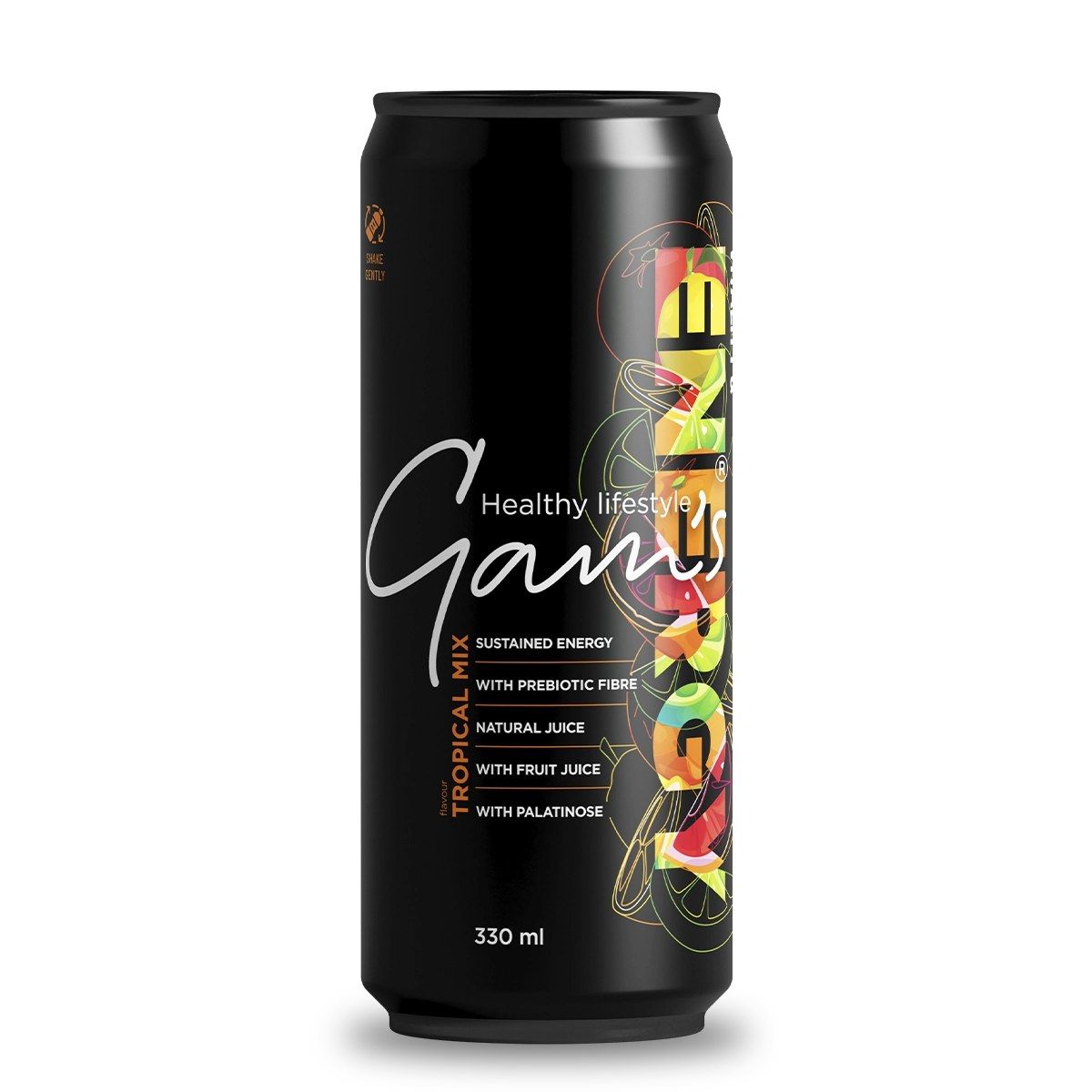 GAMS - GAMS ENERGETICA 330 ML TROPICAL MIX