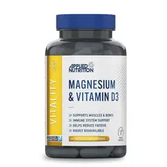 APPLIED NUTRITION - AN VITAMINA MAGNESIO + D3 60 CAPS