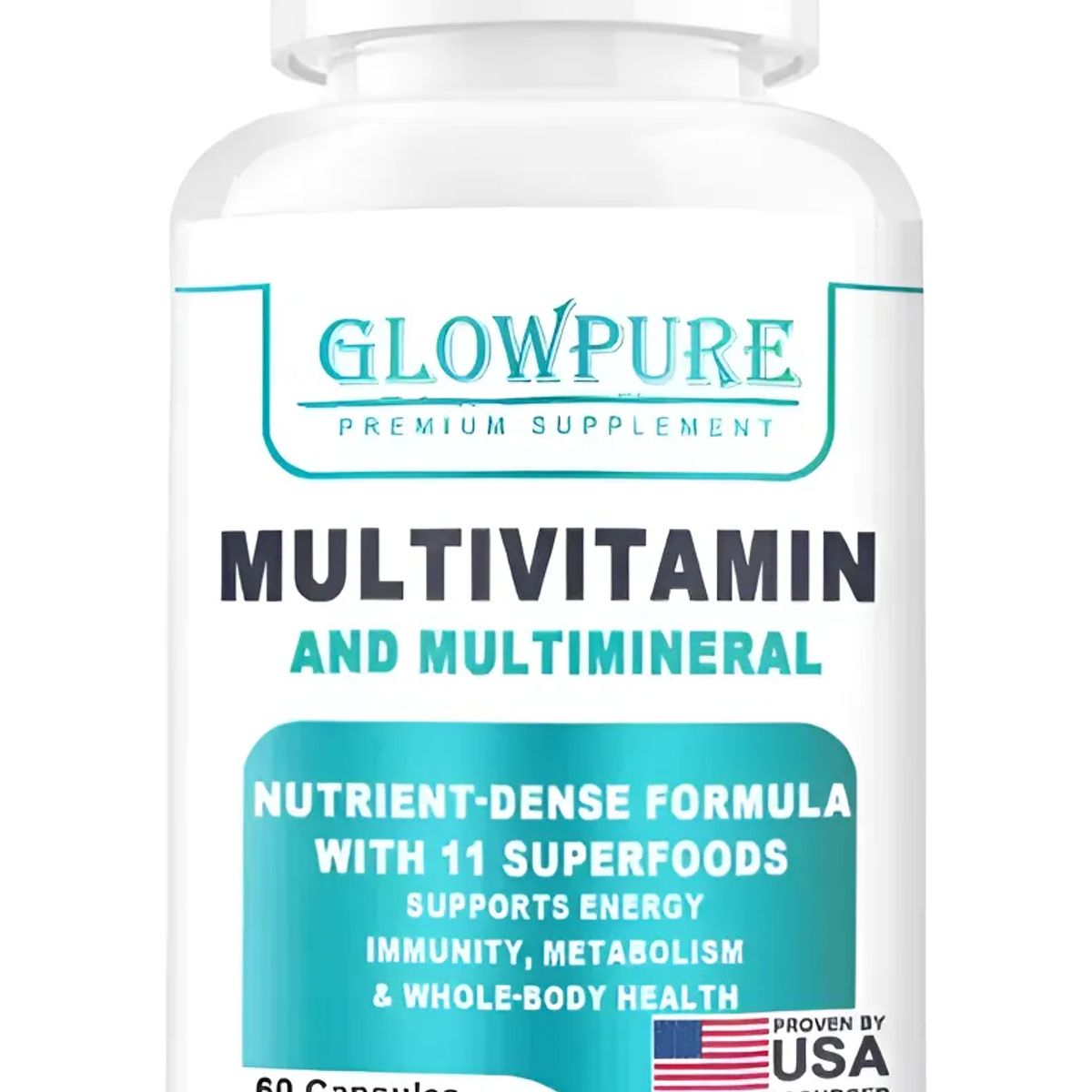 CENTRUM - Glowpure Multivitaminico Y Multimineral Centrum Mujer 60 Cap