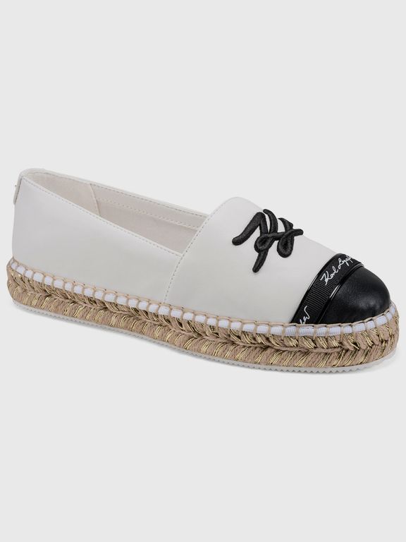 Zapatos planos Millicent con suela gruesa Blanco