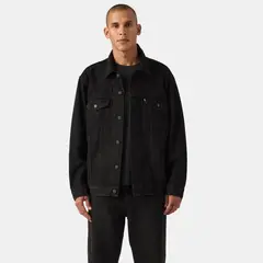 LEVIS - Chaqueta Hombre Relaxed Fit Trucker Negro