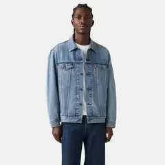 LEVIS - Chaqueta Hombre Relaxed Fit Trucker Azul