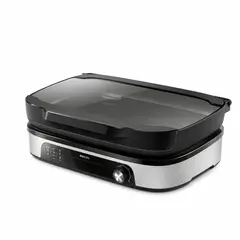 PHILIPS - Parrilla Eléctrica 2400W Ahumador Infusor HD6212/90