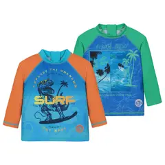 H2O WEAR - Pack 2 Polera UV Bebé Niño M.Larga -