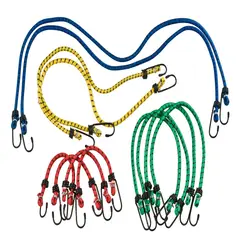 KWB - SET DE 12 CORREAS ELASTICAS CON GANCHO DE AGARRE