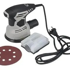 GENERICO - Lijadora Eléctrica 300W 125mm Metal Madera Barniz 12000r/min