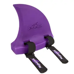 SWIMFIN - Flotador Aleta de Tiburón Morado