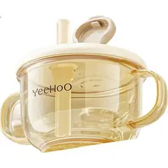 YEEHOO - Vaso entrenador antiderrames con bombilla