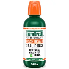 THERABREATH - Enjuague Bucal Sin Alcohol Blanqueador 473 g