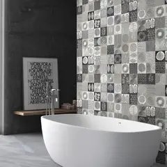 GENERICO - Porcelanato Esmaltado Nairobi Gris Mate 16.5x16.5 Gayafores