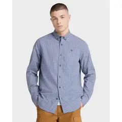 TIMBERLAND - Camisa Micro Plaid Poplin Hombre
