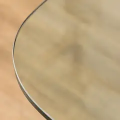 AMOBLE - Cubierta De Cristal Curva 15mm