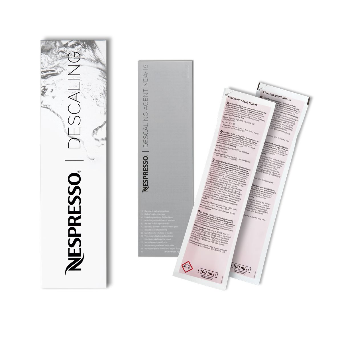 NESPRESSO - Nespresso Kit Descalcificador Para Maquina De Café