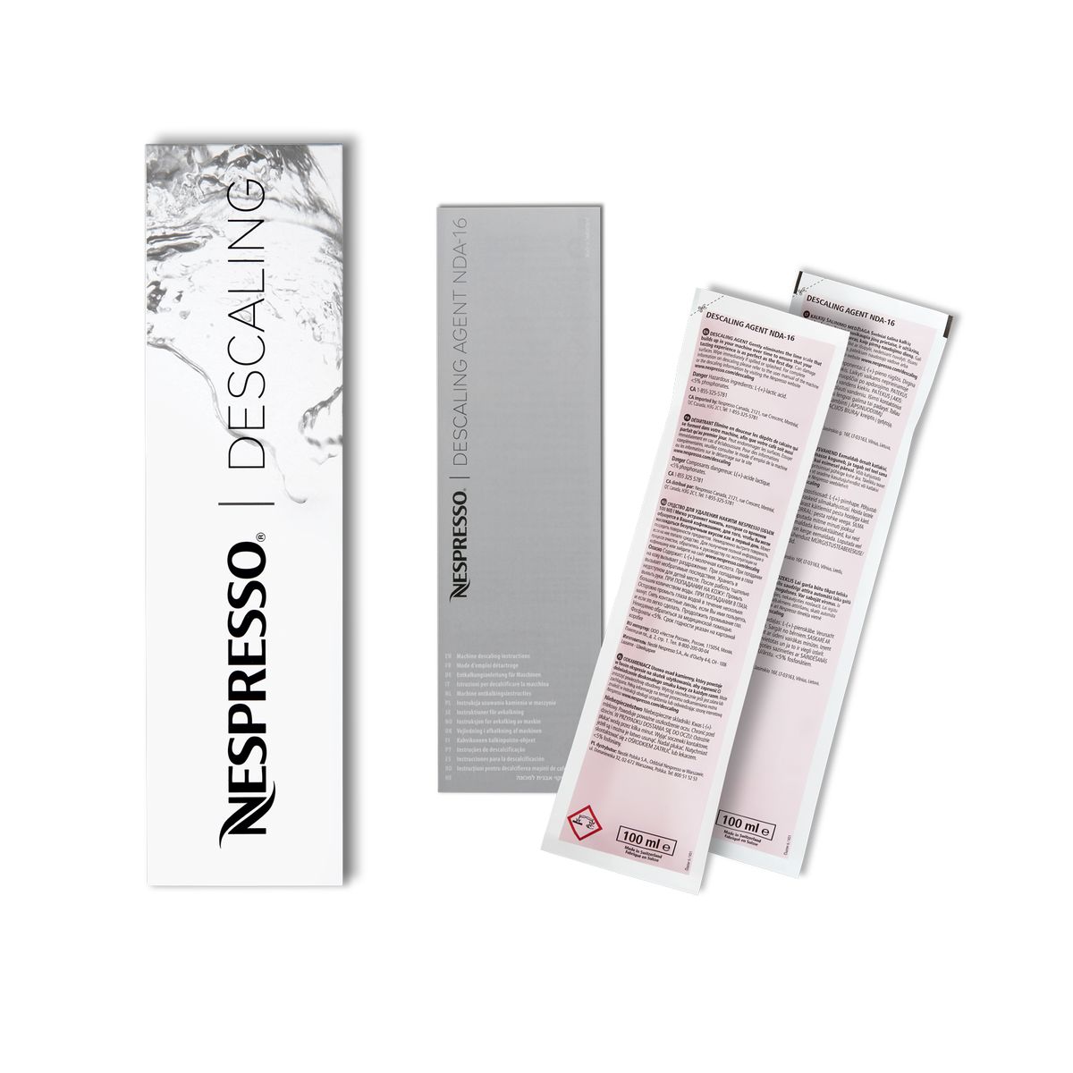 NESPRESSO - Nespresso Kit Descalcificador Para Maquina De Café