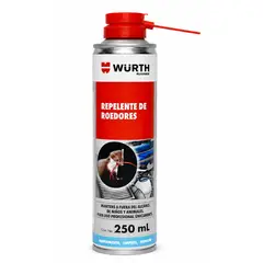 WURTH - Repelente De Roedores Spray 250 Ml Para Motor Y Cables