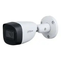 DAHUA - Camara Bala Con Audio 5mp 3.6mm Métalica Color Blanco