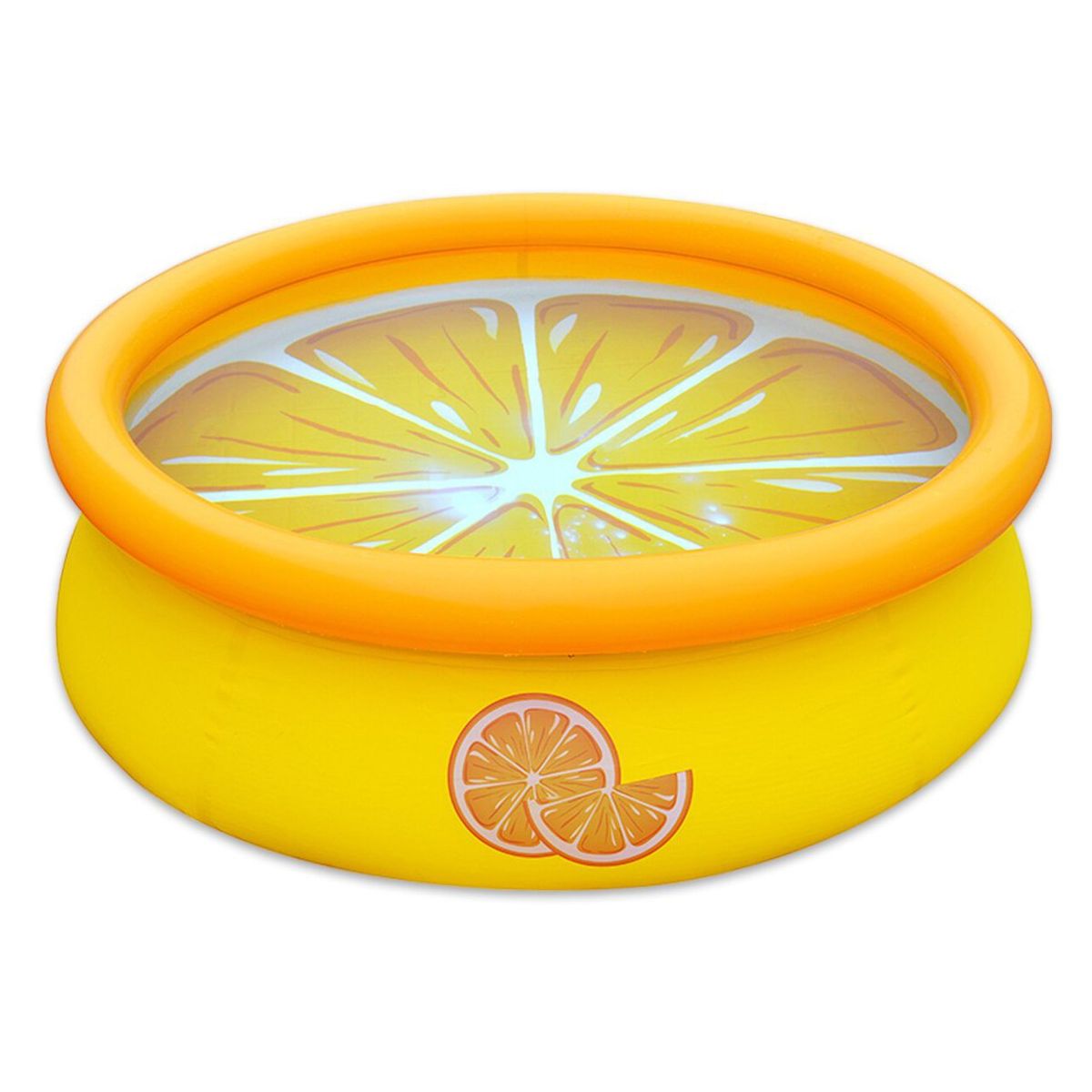 SUNCLUB - Piscina Inflable 457Lts 41cmx150cmx150cm Naranja