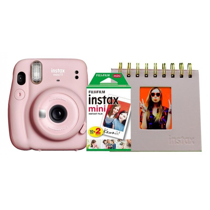 FUJIFILM - Pack Instax Mini 11  Film  Album - Blush Pink