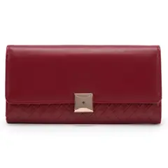 GACEL - Billetera mujer rojo grande