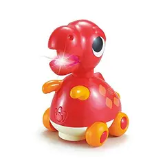 HOLA TOYS - Dinosaurio interactivo - Rojo