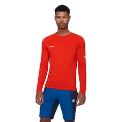 MAMMUT - Primera Capa Hombre Ducan Fl Ls Rojo
