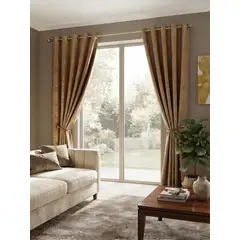 DIANA - CORTINA BLACKOUT 90% DOBLE TELA COLOR CAFE CLARO CON RELIEVE 2 PAÑOS 140X230 CADA PAÑO.