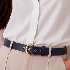 CARVEN - Cinturón mujer Gina azul
