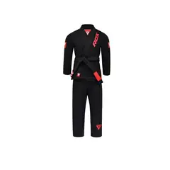 RDX - Traje Brazilian Jui-Jitsu BJJ Gi Negro A1