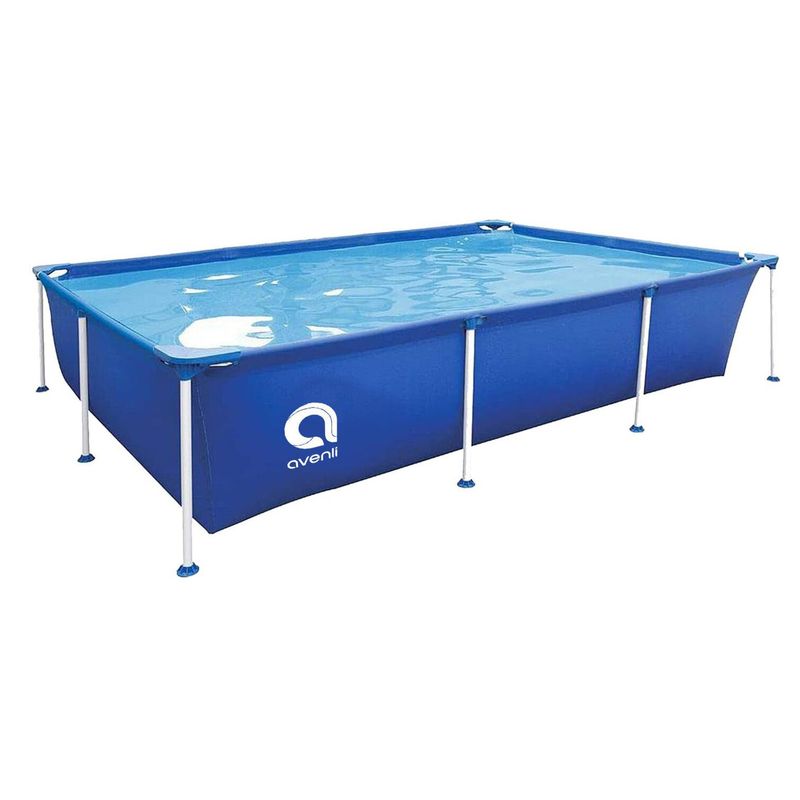 AVENLI - Piscina Rectangular 1287Lts 42x228x159cm Celeste