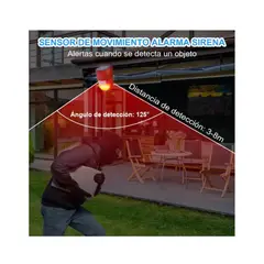 MOVI - Alarma Solar con Sensor de Movimiento