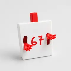 PRINTS PATRO - Fidget Toy Six Seven 67