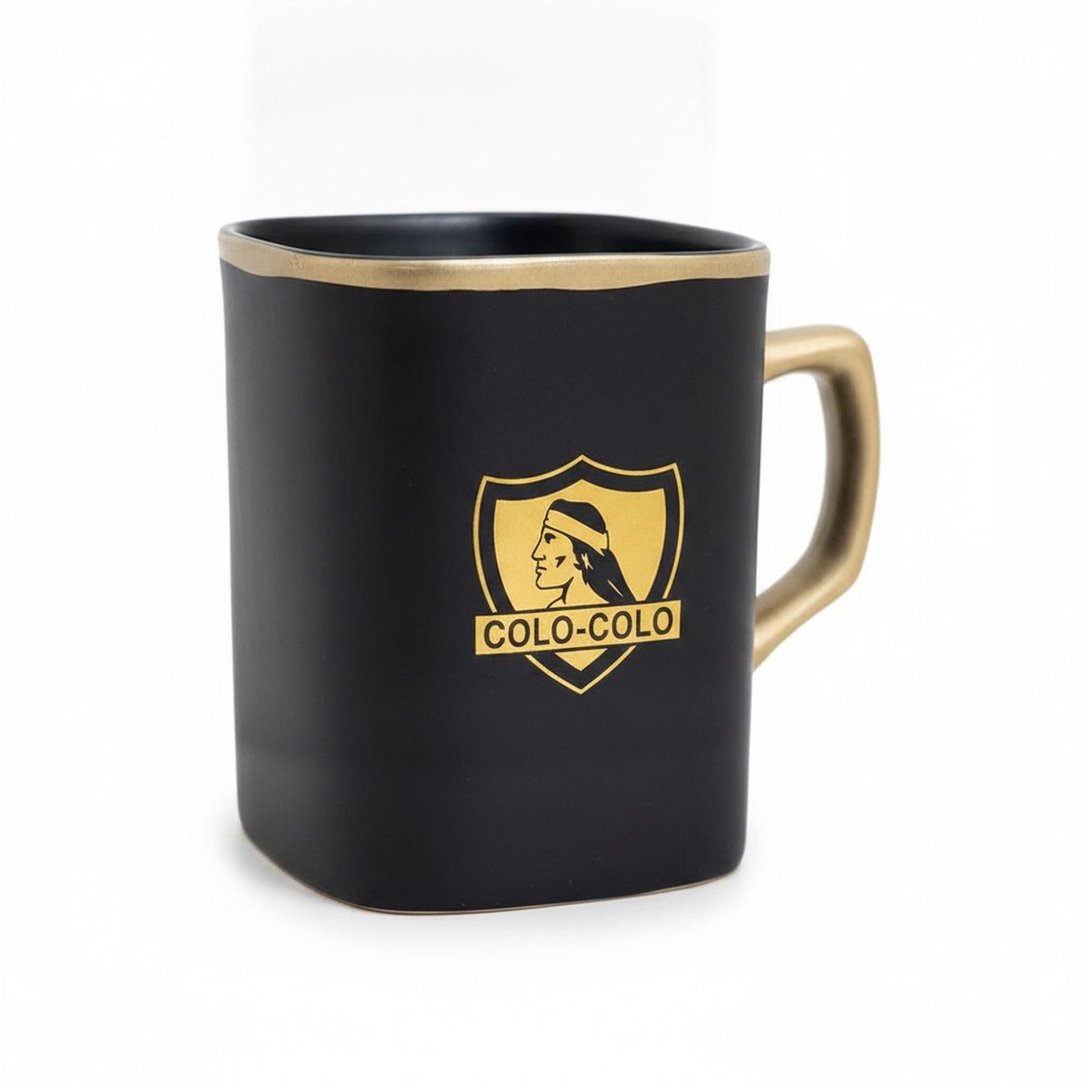 COLO COLO - Tazón Cuadrado Colo Colo de 440ml ceramica Negro