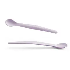 EVERYDAY BABY - Pack de dos cucharas de silicona - Lavanda