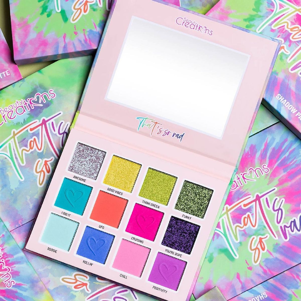 BEAUTY CREATIONS - Paleta De Sombras That So Rad Sellador P Banana Du