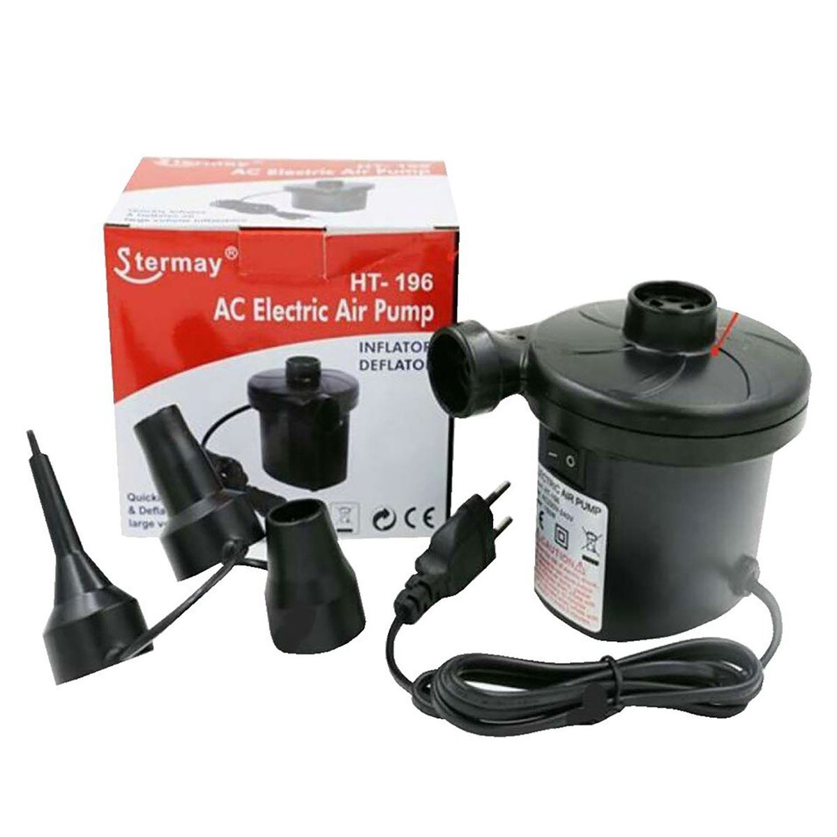 TUDESCUENTO - Inflador Electrico Con Conexion Auto 12 V