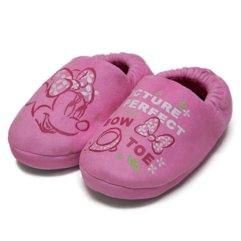 Pantufla Niña Minnie Picture Perfect Rosado
