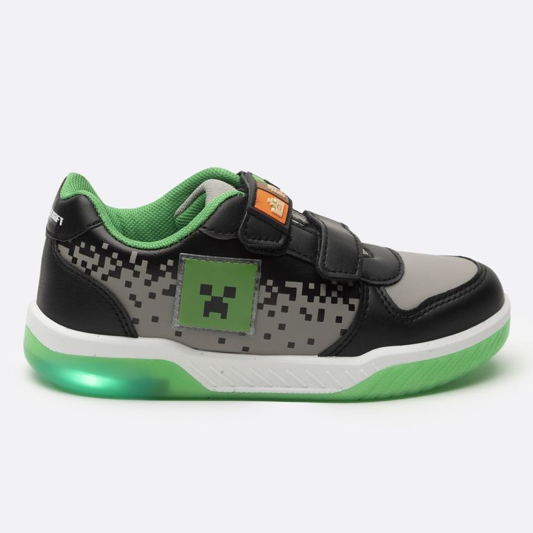 Zapatillas Con Luces Niño Creeper Negro