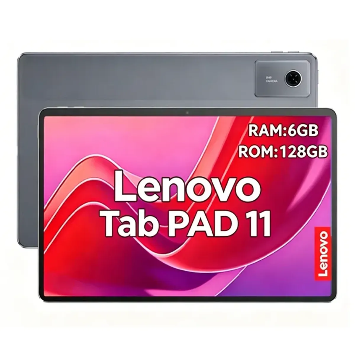 LENOVO - Tablet Lenovo Pad 11 2025 6GB+128GB WiFi y Ratón inalámbrico Bluetooth &Teclado & Lápiz Negro