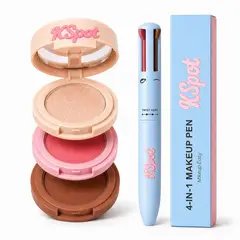 DUO - Dúo Maquillaje KSpot On The Go Pluma 4en1 Paleta 3en1