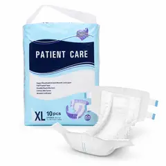 GENERICO - Pack 10 Pañales Desechable Adulto Patient Care Absorbente Talla XL