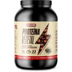 GOHARD - Proteína Vegetal - Cappuccino - 33 Servicios -
