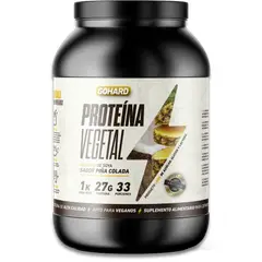 GOHARD - Proteína Vegetal en Polvo Sabor Piña Colada de 1 kg