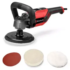 EINHELL - PULIDORA Y LIJADORA 2EN1 - 150MM - 1100W - VELOCIDAD VARIABLE